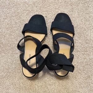 Lucky Brand Black Strappy Sandals